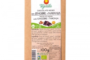 CHOCOLATE JENGIBRE NARANJA VEGETALIA